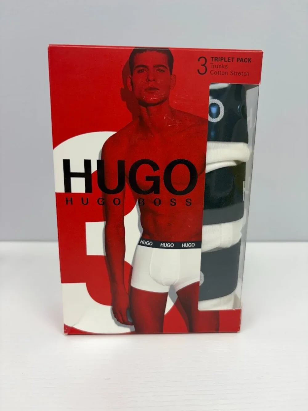 Hugo Boss Trunk 3 Pack White